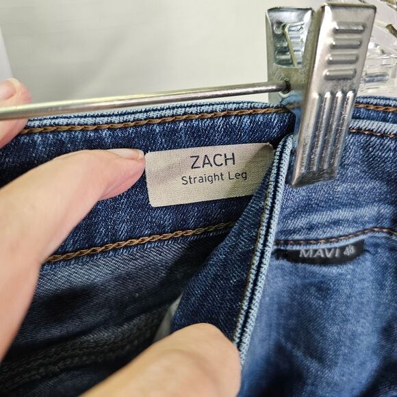 Mavi Zach Straight Leg Jeans Size 33x32 - Picture 6 of 12